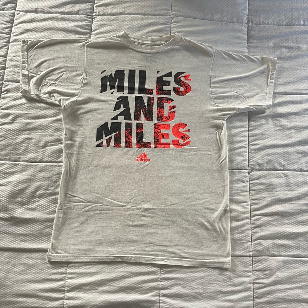 Adidas Miles and Miles Graphic Tee